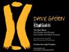 Dave Gahan - street team poster